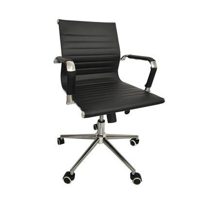 Imagem de Cadeira Escritório Diretor Office Esteirinha material sintético Preto