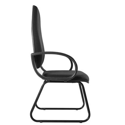 Imagem de Cadeira Escritório Interlocutor Base Sky com Braço Orelha Metal Wood Design