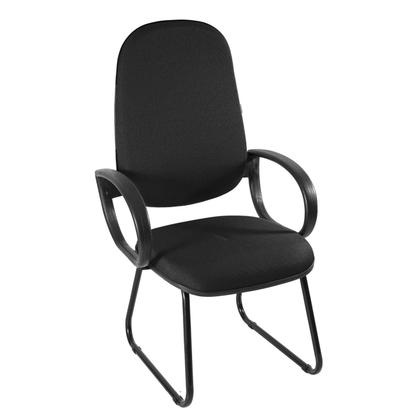 Imagem de Cadeira Escritório Interlocutor Base Sky com Braço Orelha Metal Wood Design