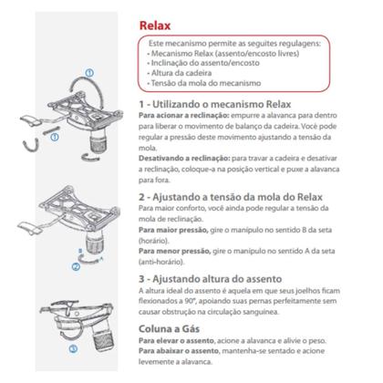 Imagem de Cadeira Escritório Presidente Day Preta Relax Base Preta