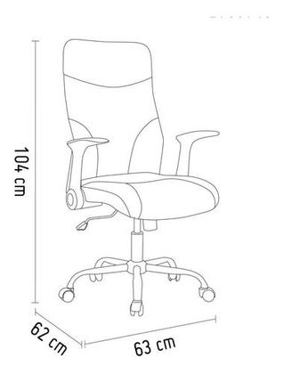 Imagem de Cadeira Escritório Presidente Giratória Até 150kg