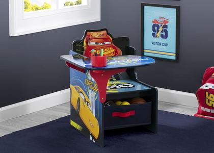 Imagem de Cadeira Escrivaninha Delta Children Disney/Pixar Carros 52x58x59 cm