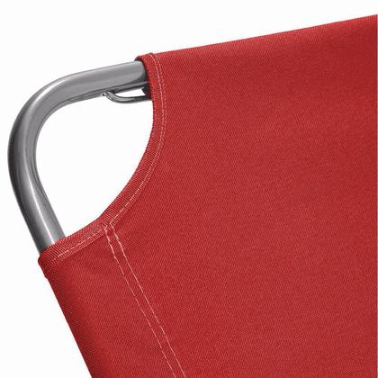 Imagem de Cadeira Espreguiçadeira Dobrável 3 Posições Reclinável Lazer