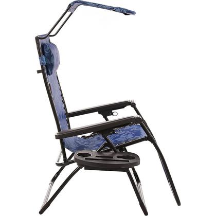 Imagem de Cadeira Espreguiçadeira Praia Dobravel Reclinavel Piscina Verao Jardim Quintal Varanda Lazer Descanso Pescaria Ar Livre Gravidade Zero