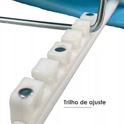 Imagem de Cadeira Espreguiçadeira Praia Piscina Com Bolsa Transporte