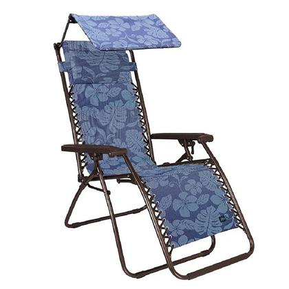 Imagem de Cadeira Espreguiçadeira Praia Reclinavel Piscina Jardim Quintal Lazer Verao Varanda Dobravel Portatil Pescaria Acampamento Ar Livre Gravidade Zero