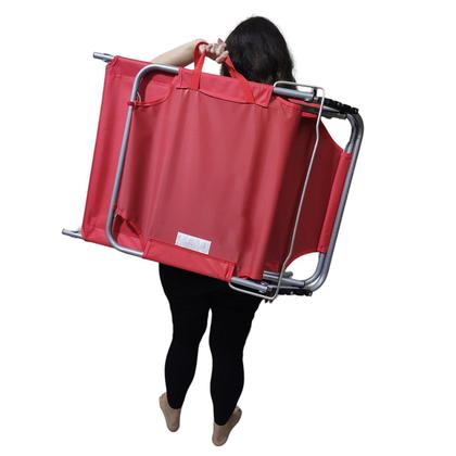 Imagem de Cadeira Espreguiçadeira Reclinavel 3 Posiçoes Dobravel Piscina Jardim Quintal Varanda Praia Sol Verao Lazer  Descanso