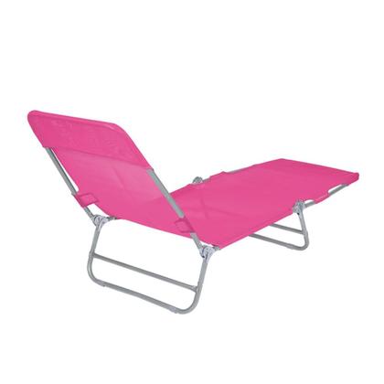 Imagem de Cadeira Espreguiçadeira Textiline - Rosa