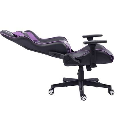 Imagem de Cadeira Gamer Copa do Mundo Qatar 2022 Edição Especial Preto Com Roxo - MT-2000 BP1