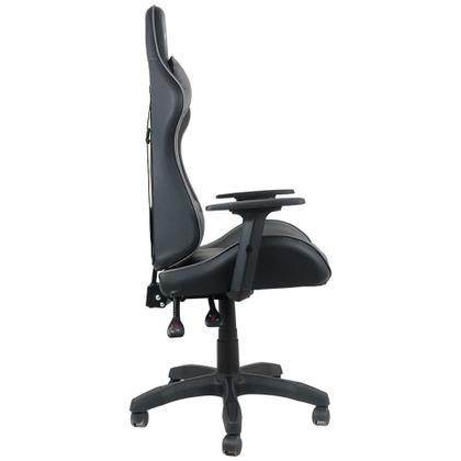Imagem de Cadeira Gamer DAZZ ELITE PRO, para Até 140 kg, Inclinação 130 Graus, Claase 4, Preto e Cinza - 62000171