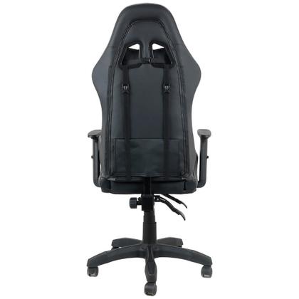 Imagem de Cadeira Gamer DAZZ ELITE PRO, para Até 140 kg, Inclinação 130 Graus, Claase 4, Preto e Cinza - 62000171