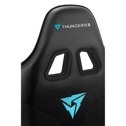Imagem de Cadeira Gamer de Jogos ThunderX3 EC3 Com Rodinhas, Inclinação Regulável e Altura Ajustável Suporta 120kg Preta
