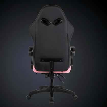 Imagem de Cadeira Gamer Ergonômica Com Estofado Couro Para Escritório