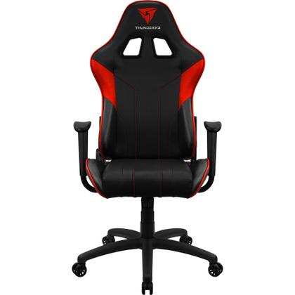 Imagem de Cadeira Gamer Escritório de Alto Conforto Com Almofadas Ergonômicas e Altura Ajustável Vermelho