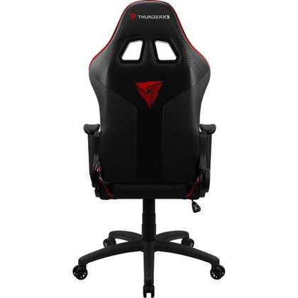 Imagem de Cadeira Gamer Escritório de Alto Conforto Com Almofadas Ergonômicas e Altura Ajustável Vermelho