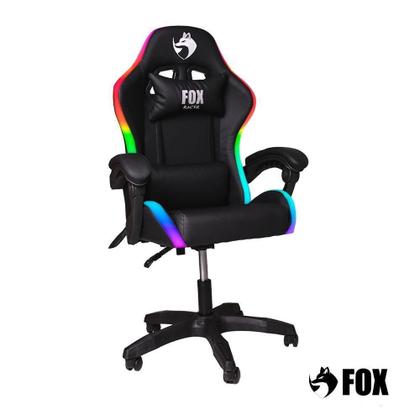 Imagem de Cadeira Gamer Fox Racer Nordic RGB Preta B98