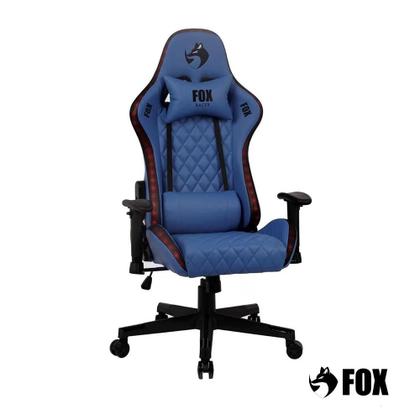Imagem de Cadeira Gamer FOX Racer RGB com Iluminação Led Azul - UT-C1583L