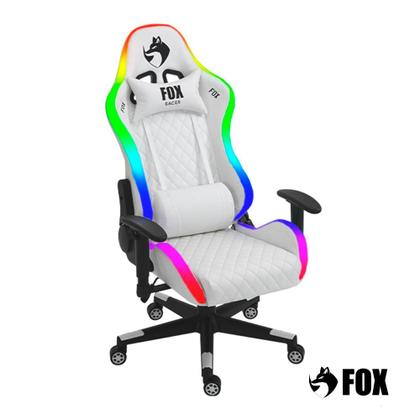 Imagem de Cadeira Gamer FOX Racer RGB com Iluminação Led Branca - UT-C1583L