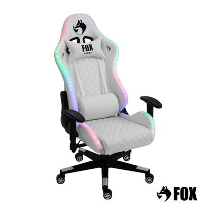 Imagem de Cadeira Gamer FOX Racer RGB com Iluminação Led Branca - UT-C1583L
