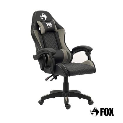 Imagem de Cadeira Gamer Fox Racer Vulpes Cinza WZ-318