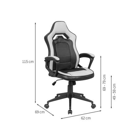 Imagem de Cadeira Gamer Guardian Preta e Cinza