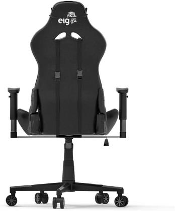 Imagem de Cadeira Gamer Inclinável Black Hawk ELG com Apoio Cervical CH05BK