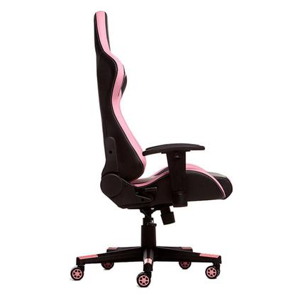 Imagem de Cadeira Gamer MaxRacer Skilled Rosa Reclina 180 graus