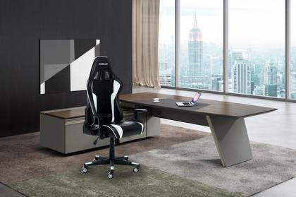 Imagem de Cadeira Gamer MaxRacer Tactical Branca Reclina 180 Braço 3D