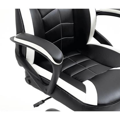 Cadeira Gamer Ninja Jiraya, Preto e Branco - Cadeira Gamer