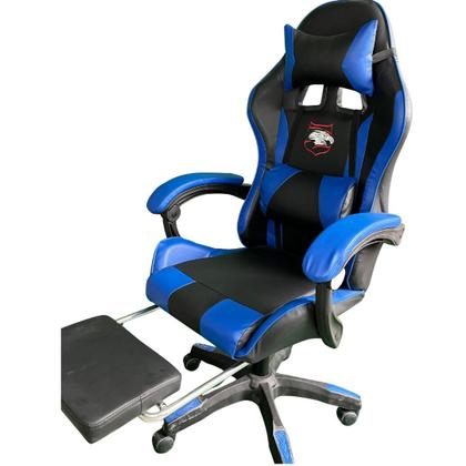 Imagem de Cadeira Gamer Reclinável com Apoio de Pés p Escritório e Jogos