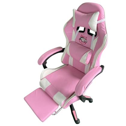 Imagem de Cadeira Gamer Reclinável com Apoio de Pés p Escritório e Jogos