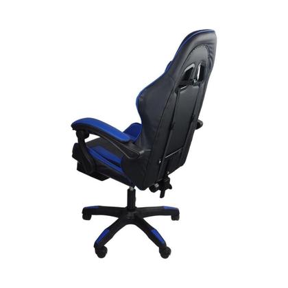 Imagem de Cadeira Gamer Stillus Ergonômica Com Apoio Para Os Pés Azul