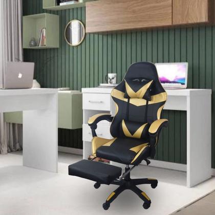 Imagem de Cadeira Gamer Stillus Ergonômica Com Apoio Para Os Pés com Ebook