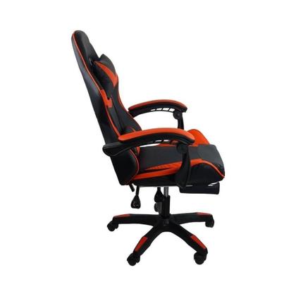 Imagem de Cadeira Gamer Stillus Ergonômica Com Apoio Para Os Pés Vermelho