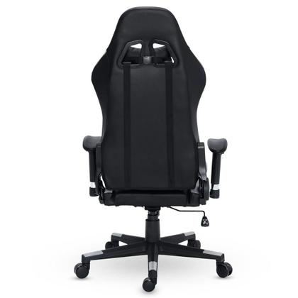 Imagem de Cadeira Gamer XT Racer Speed Series, Até 120kg, Com Almofadas, Reclinável, Descanso de Braço 2D, Preto e Cinza - XTS130
