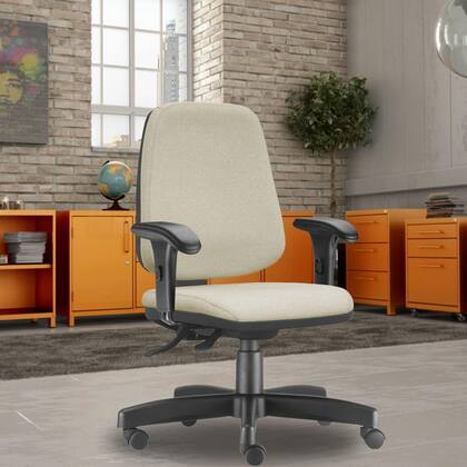 Imagem de Cadeira Giratória Job L02 Diretor Executiva Suede Bege - Lyam Decor