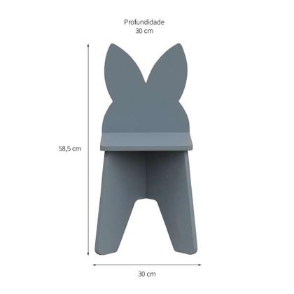 Cadeira Infantil Lilo Cinza - Mobly Imagem de Cadeira Infantil Lilo Cinza