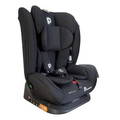 Imagem de Cadeira Infantil Para Carro Zaya Ajustável de 0 a 36kg Auto Preta - Passear