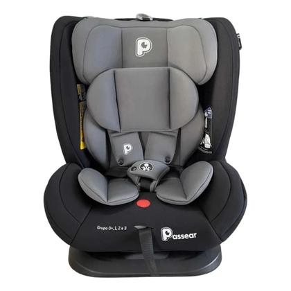 Imagem de Cadeira Infantil para Carro Zaya de 0 a 36kg Preto e Cinza - Passear