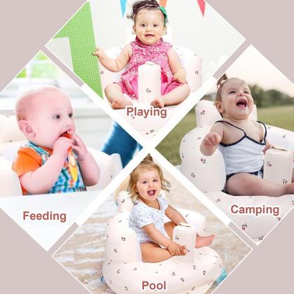 Imagem de Cadeira Inflável AirSwim Tulip para Bebês (a partir de 3 meses)