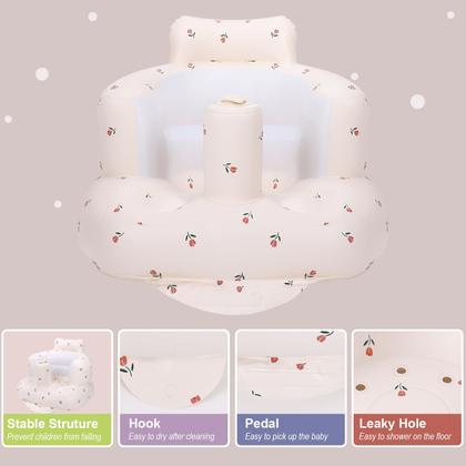 Imagem de Cadeira Inflável AirSwim Tulip para Bebês (a partir de 3 meses)