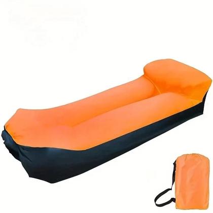 Imagem de Cadeira Inflável Portátil À Prova d'Água Com Almofada, Fácil De Montar Para Camping, Praia E