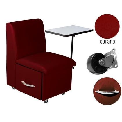 Imagem de Cadeira Manicure Cirandinha Bordo Factor