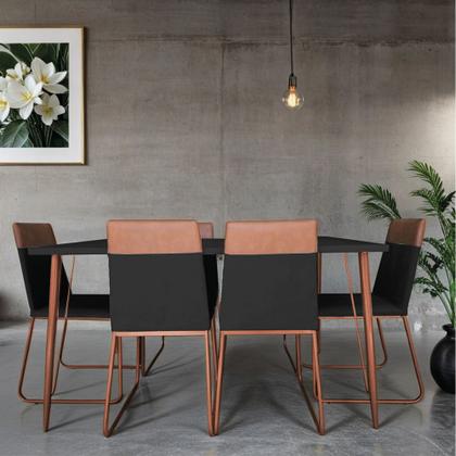 Imagem de Cadeira Mel com Suporte Bronze