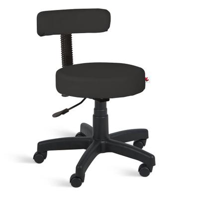 Imagem de Cadeira Mocho Alto Estética Giratória Com Sapatas fixa