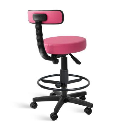 Imagem de Cadeira Mocho Patti Giratória Alta com Aro