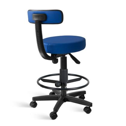 Imagem de Cadeira Mocho Patti Giratória Alta com Aro