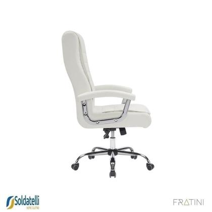 Imagem de Cadeira Office California Base Simples PU Várias Cores - Fratini