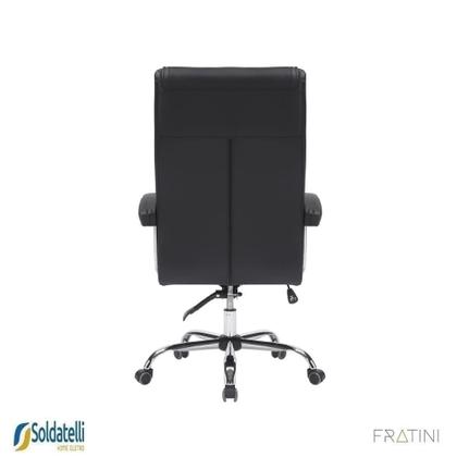 Imagem de Cadeira Office California Base Simples PU Várias Cores - Fratini