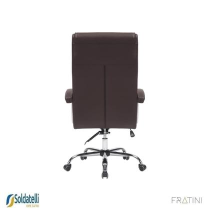 Imagem de Cadeira Office California Base Simples PU Várias Cores - Fratini